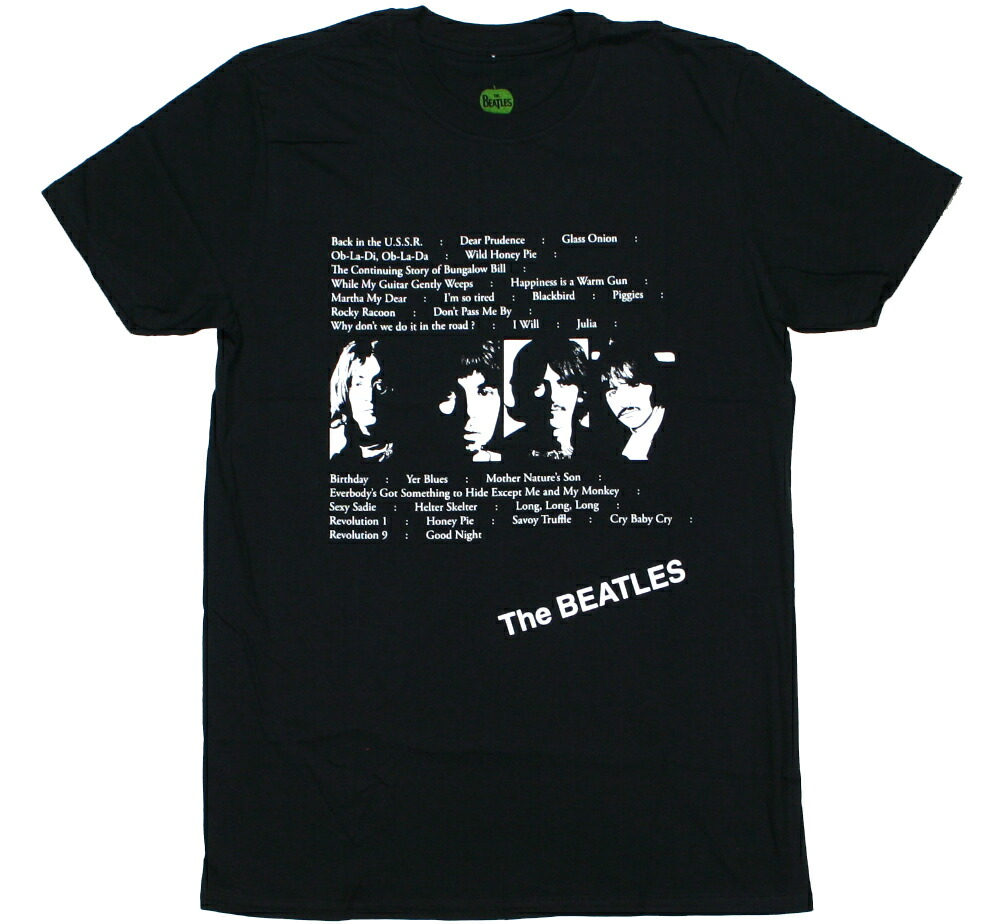 楽天市場】【土日も発送】 THE BEATLES ザ・ビートルズ ホワイト