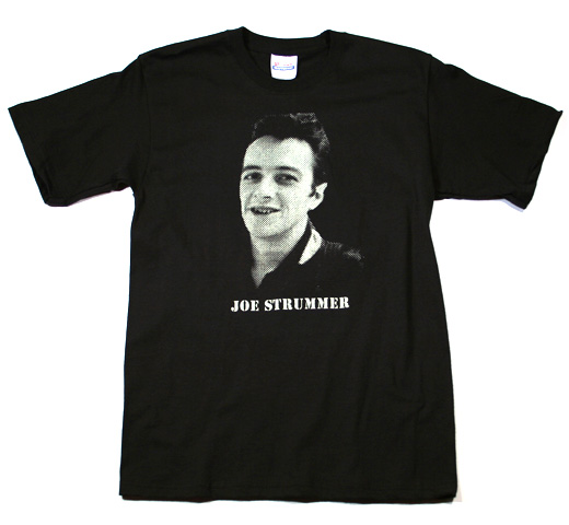 [Worn Free] Joe Strummer / Passion is a Fashion Tee 3 (Black) - [ウォーン・フリー] ジョー・ストラマー Tシャツ Amazon | [Worn Free] Joe Strummer/Passion is a Fashion Tee 3