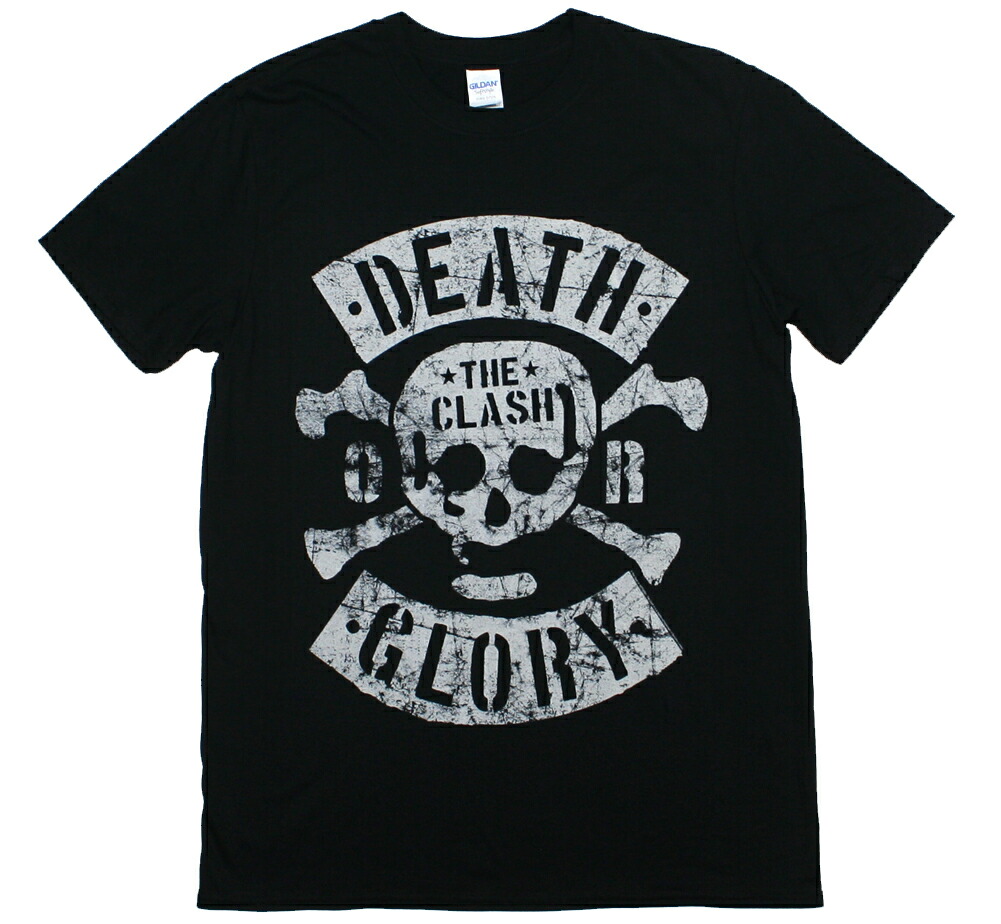 楽天市場 The Clash Death Or Glory Tee Black ザ クラッシュ Tシャツ Lury