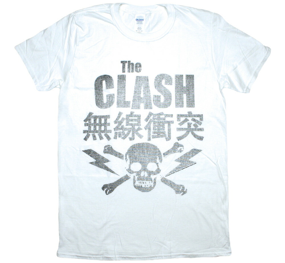 楽天市場 The Clash 無線衝突 Tee 4 White ザ クラッシュ Tシャツ Lury