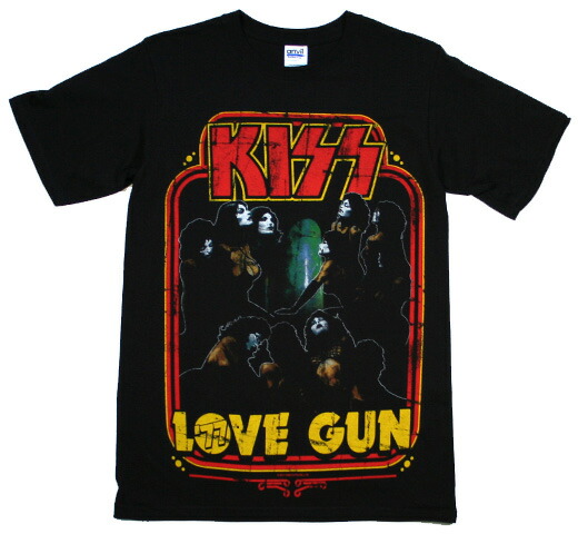 楽天市場】KISS Tシャツ／ ブラック Mサイズ ウエア バンドT