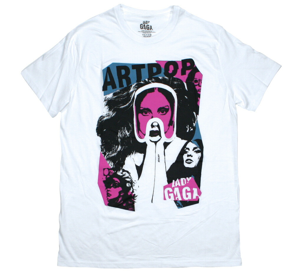 楽天市場】ROCK TEE LADY GAGA-1[レディ ガガ] ARTPOP COVER英国