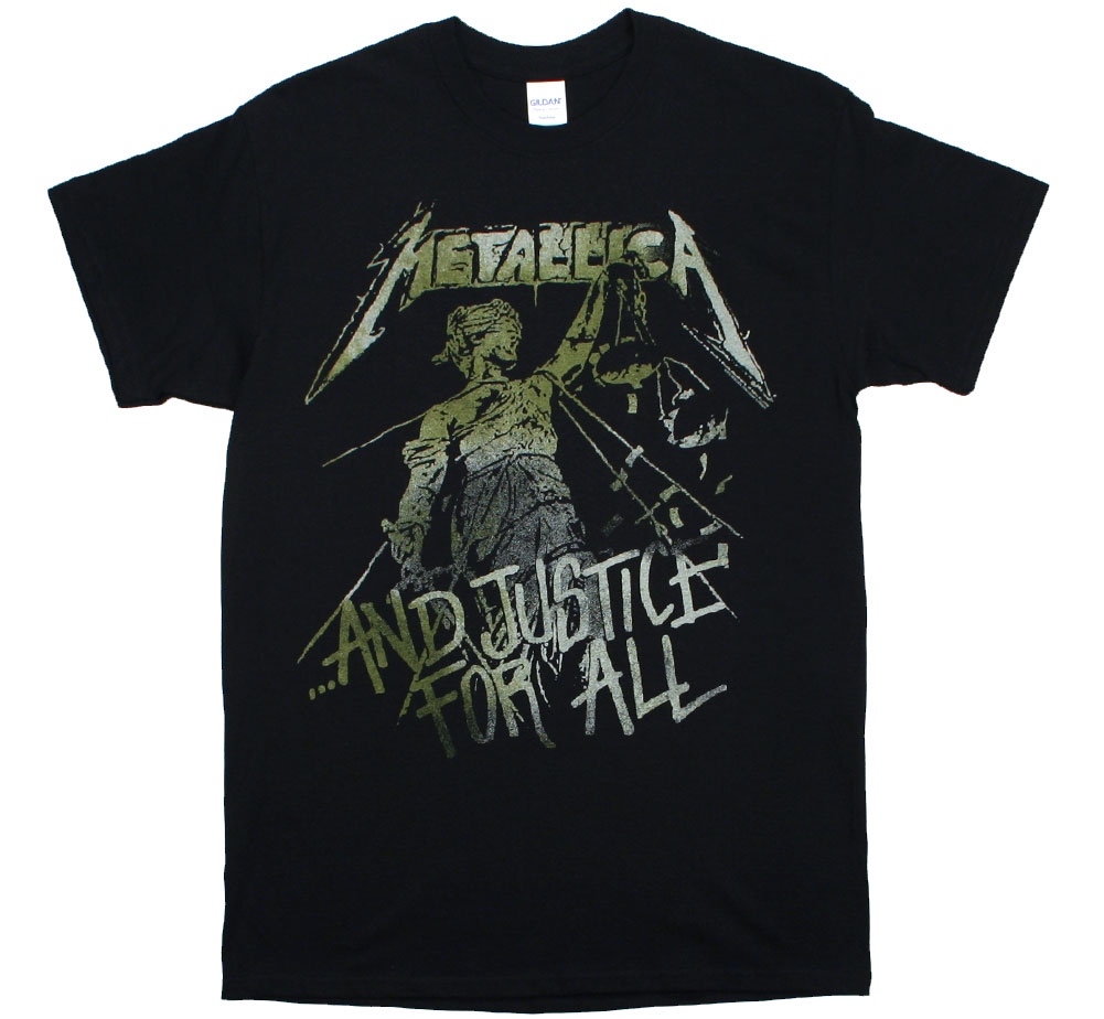 楽天市場 Rock Tee Metallica 15 メタリカ And Justice For All Tracks ロックｔシャツ バンドtシャツ 英国 米国のオフィシャルライセンス Smtb Kd Rcp West Wave