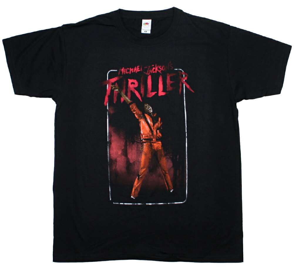 楽天市場】マイケルジャクソン【MICHAEL JACKSON】THRILLER TEE 半袖