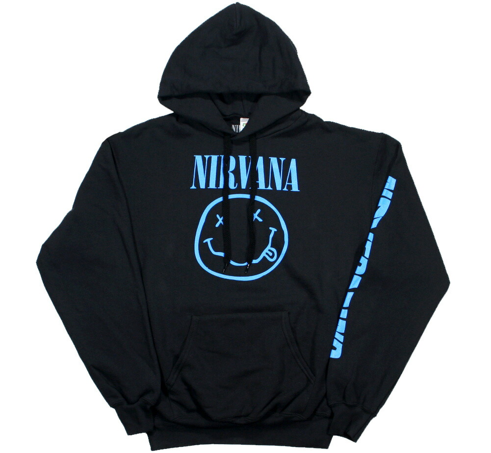 Nirvana / Nevermind Hoodie (Black) - 涅槃 ティーシャツ アノラック
