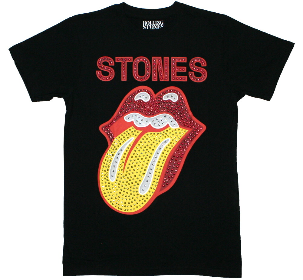 【楽天市場】The Rolling Stones / Dia Tongue Tee 2 (Black) - ザ・ローリング・ストーンズ T ...