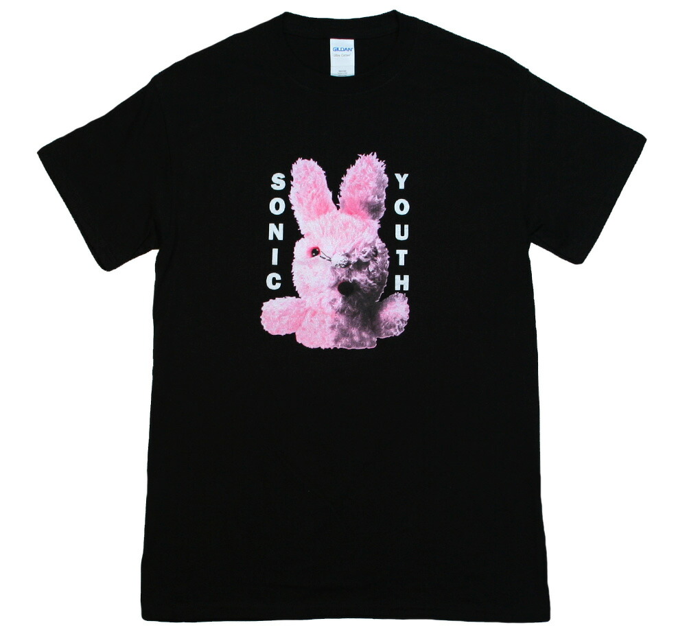 【楽天市場】Sonic Youth / Dirty Bunny Tee 2 (Black) ソニック・ユース Tシャツ：Lury