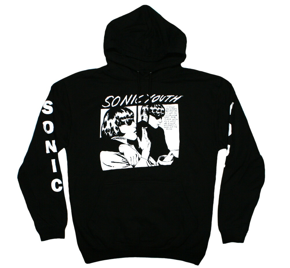 【楽天市場】Sonic Youth / Goo Hoodie (Black) ソニック・ユース スウェット フード：Lury