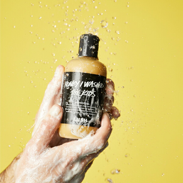 公式 LUSH みつばちマーチ シャワージェル ボディソープ 液体石鹸