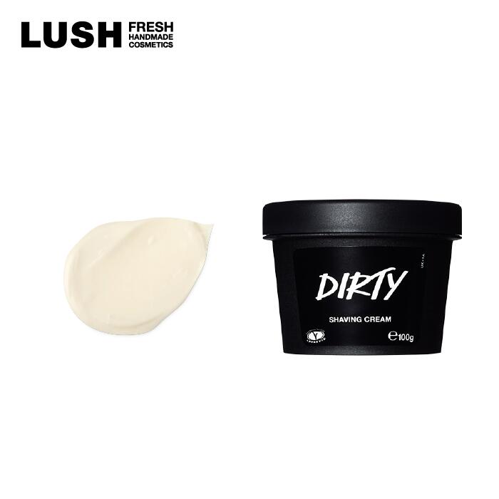 【楽天市場】LUSH ラッシュ 公式 Dirty シェービングクリーム しっとり 保湿 髭剃り 男性 プレゼント向け シアバター はちみつ