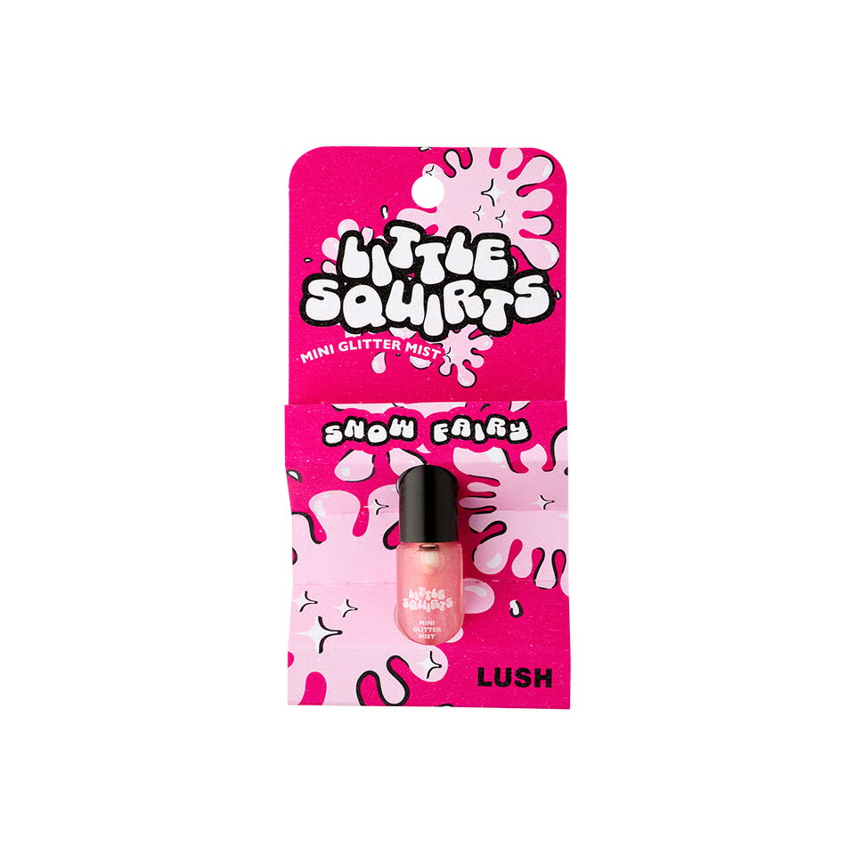楽天市場】LUSH スノーフェアリー グリッターミスト ハンドメイド