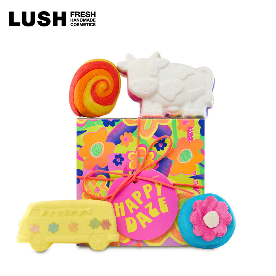 LUSH バスボム　7個セット Qoo10] LUSH リラックス ギフト セット バスボム バ : キット