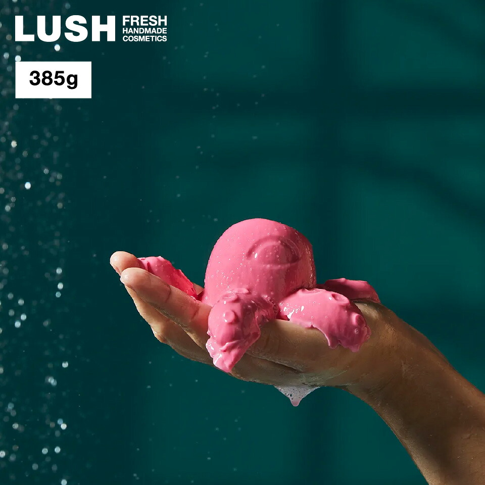 楽天市場】LUSH モンスターオクトパス 185g シャワージェリー