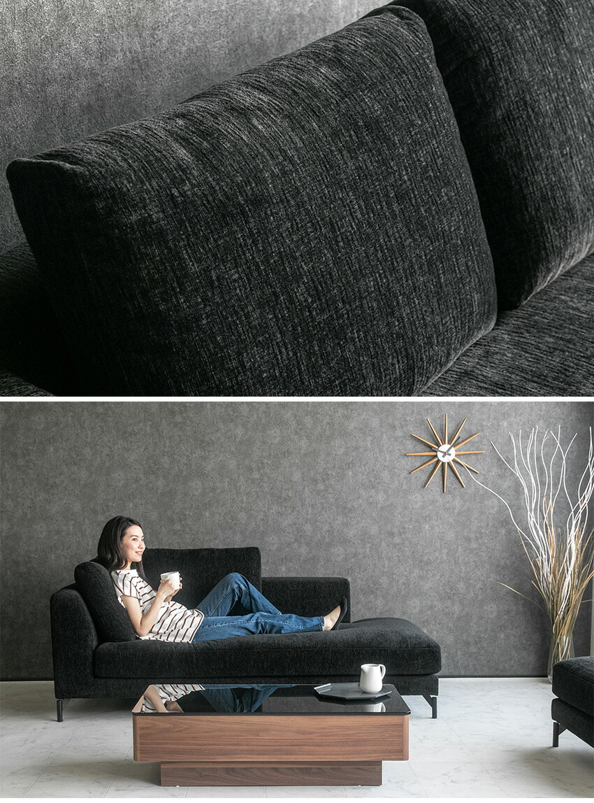 モデルルーム展示品3人掛ファブリックソファー 送料無料】 ソファー ファブリック 3人掛け 4人掛け 布 l字 カウチ