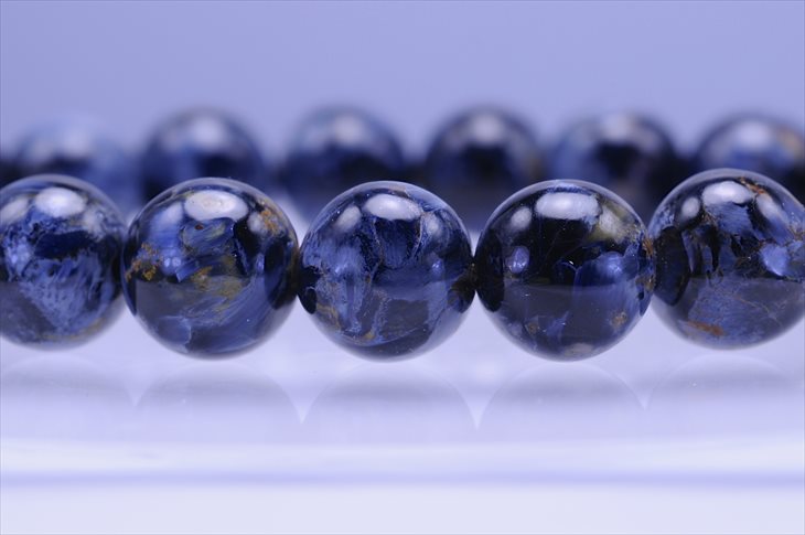 パワーストーン 天然石 ブレスレット ピーターサイト 9mm プレゼント 開運 ギフト レディース｜LUSTER STONE