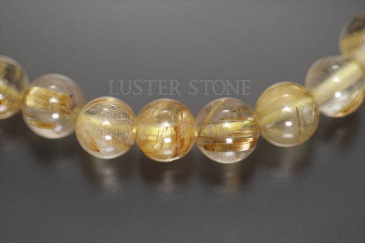 楽天市場】迫力の大玉タイチンルチルクォーツ16.5mm 最強金運 財運