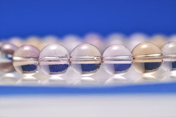 パワーストーン 天然石 ブレスレット アメトリン 8mm プレゼント 開運 ギフト レディース