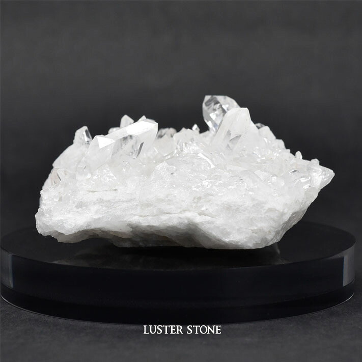 置物 クラスター 水晶 アーカンソー産 パワーストーン 天然石 プレゼント 開運 ギフト インテリア｜LUSTER STONE