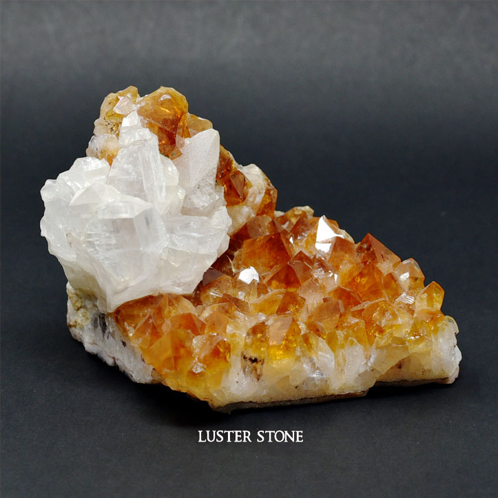 楽天市場】シトリン クラスター 浄化 インテリア 天然黄水晶 11月