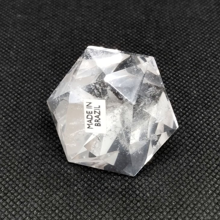 水晶 クォーツ ダイヤモンドカット ブラジル産 置物 天然石 パワーストーン プレゼント 開運 ギフト インテリア 誕生石 7,776円