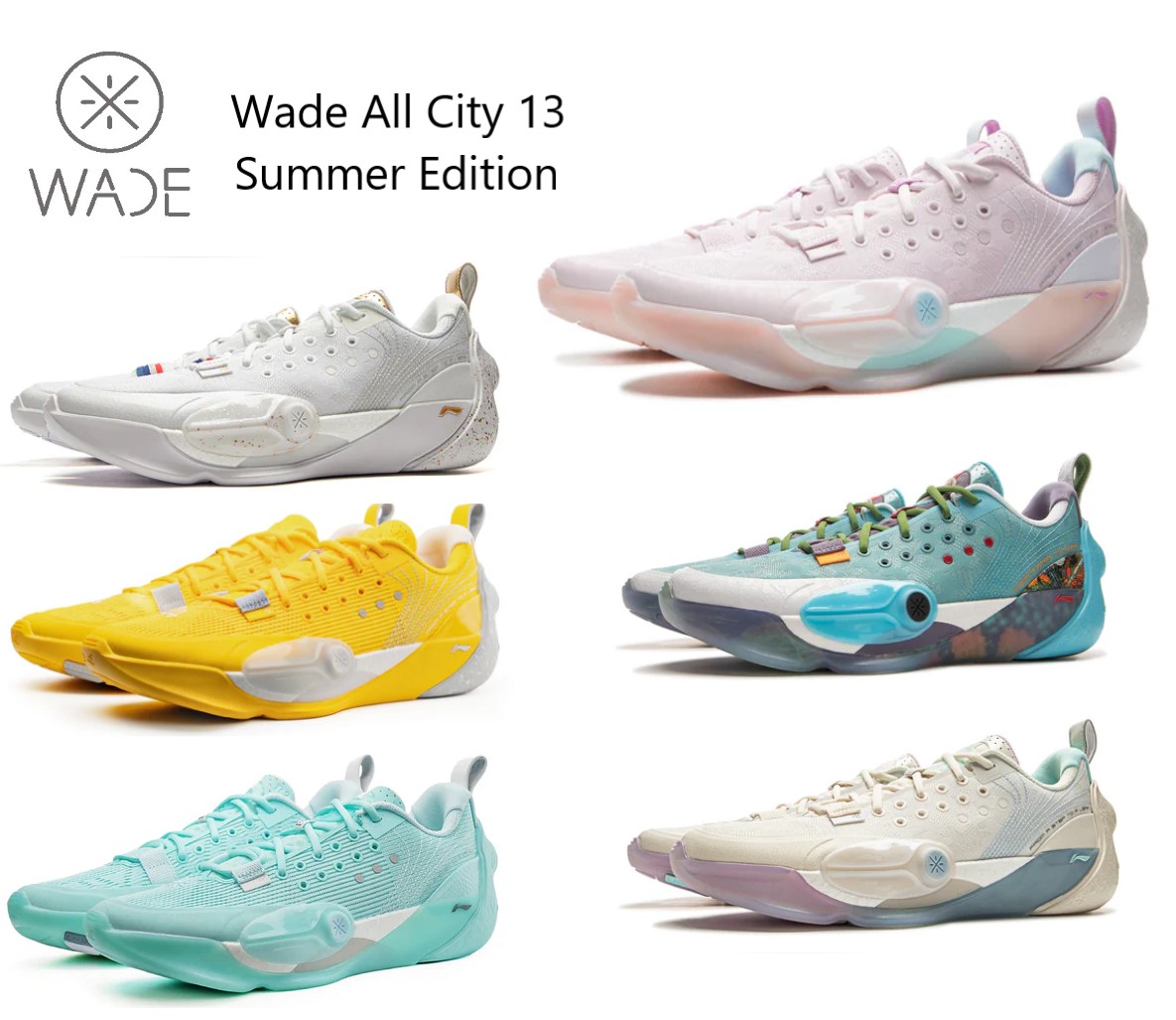 【美品】29cm LI-NING Wade All City13 ウェイド Li-Ning Wade All City 13 - Crushed Ice – Anto Sports