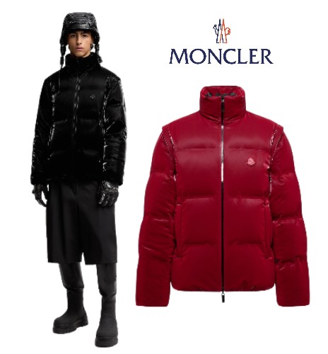 メンズ ダウンジャケット MONCLER モンクレール ジーニアス Moncler x A$AP Rocky Throttle Reversible 2-in-1 Down Jacket