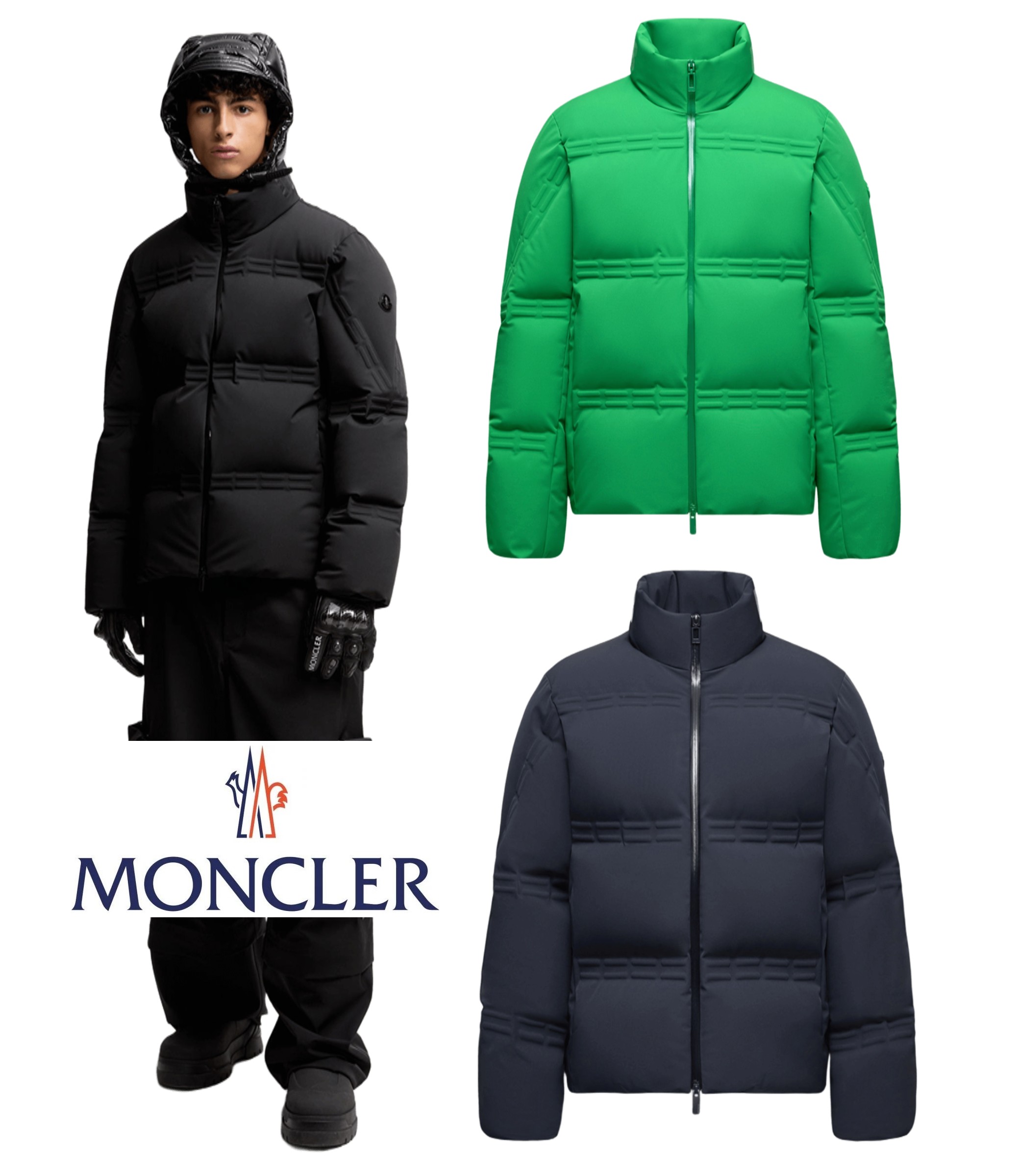 メンズ ダウンジャケット MONCLER モンクレール ジーニアス Moncler x A$AP Rocky Rally Short Down Jacket