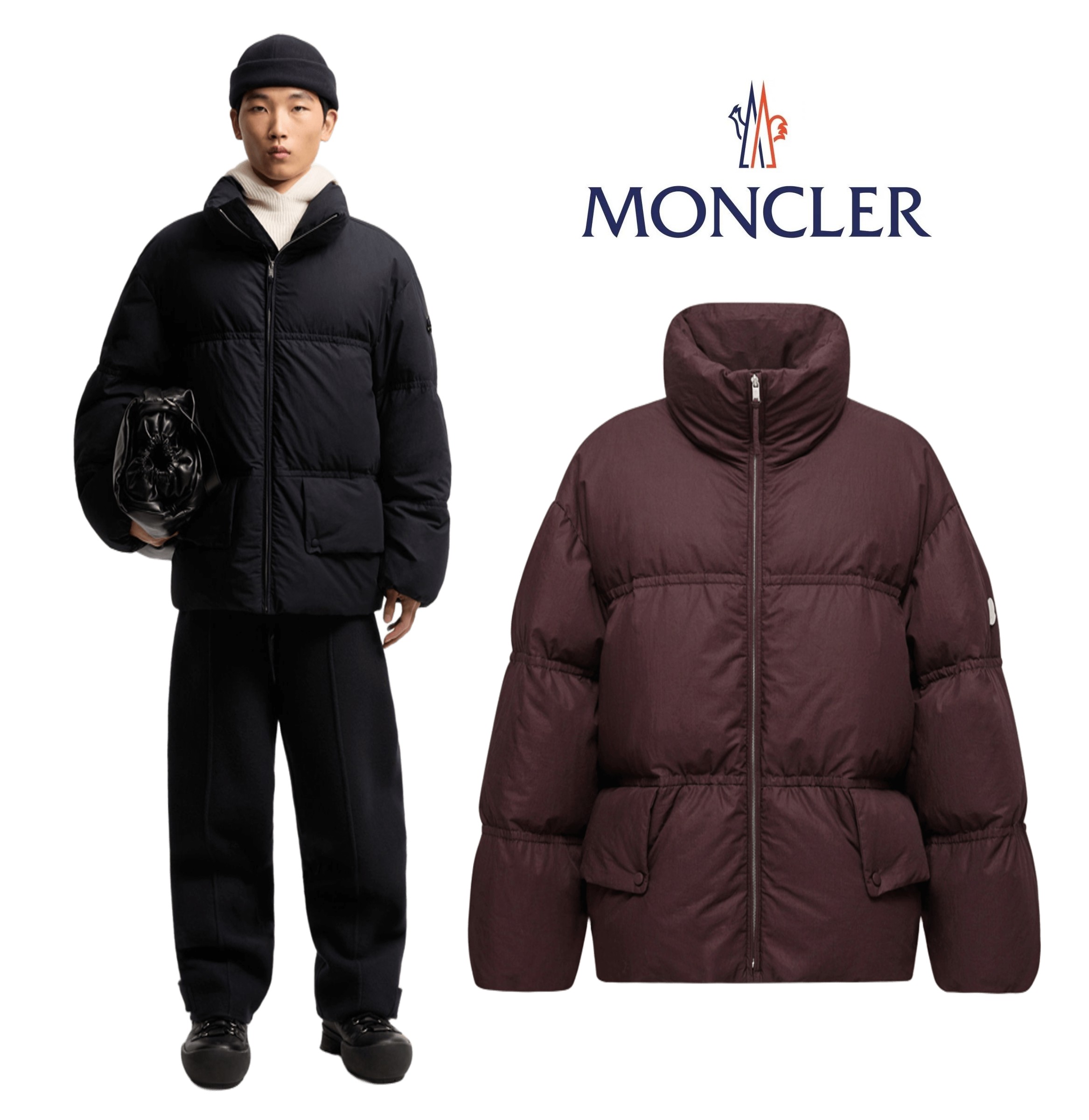 メンズ レディース ダウンジャケット MONCLER モンクレール Moncler + JIL SANDER Collinemycin Short Down Jacket