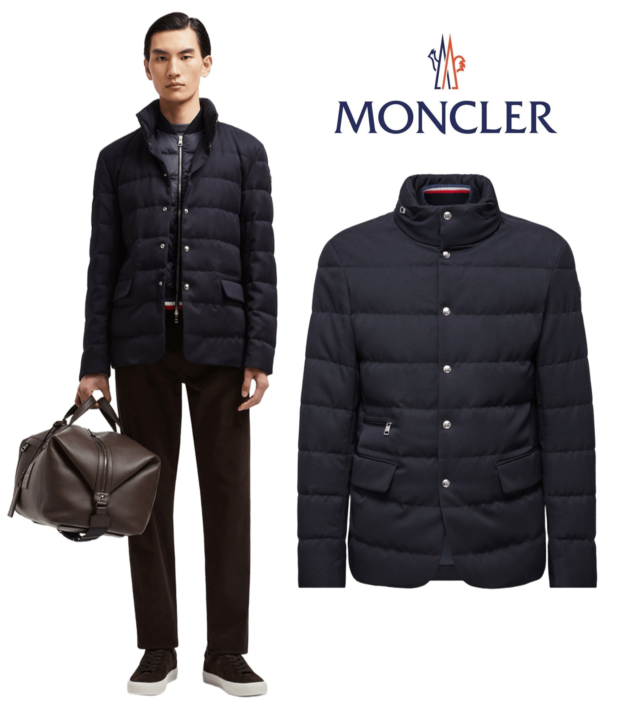 楽天市場】メンズ ダウンジャケット MONCLER モンクレール 