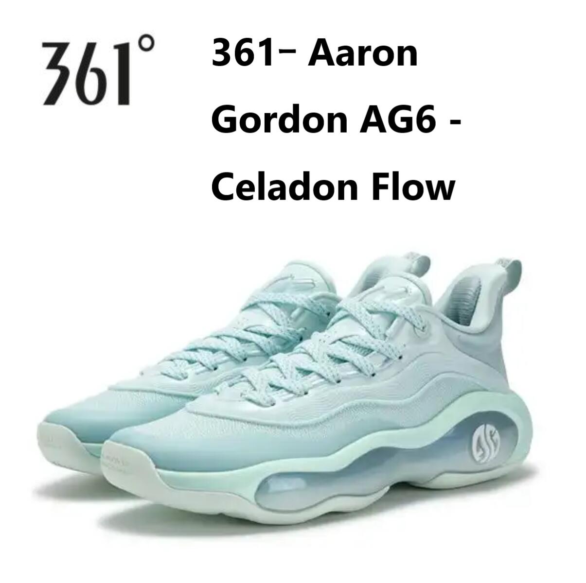 361&deg; Aaron Gordon AG6 - Celadon Flow メンズ キッズ バッシュ スニーカー バスケット トレンド インスタ ジャンプ力アップ バスケIQ｜LUSTYLE