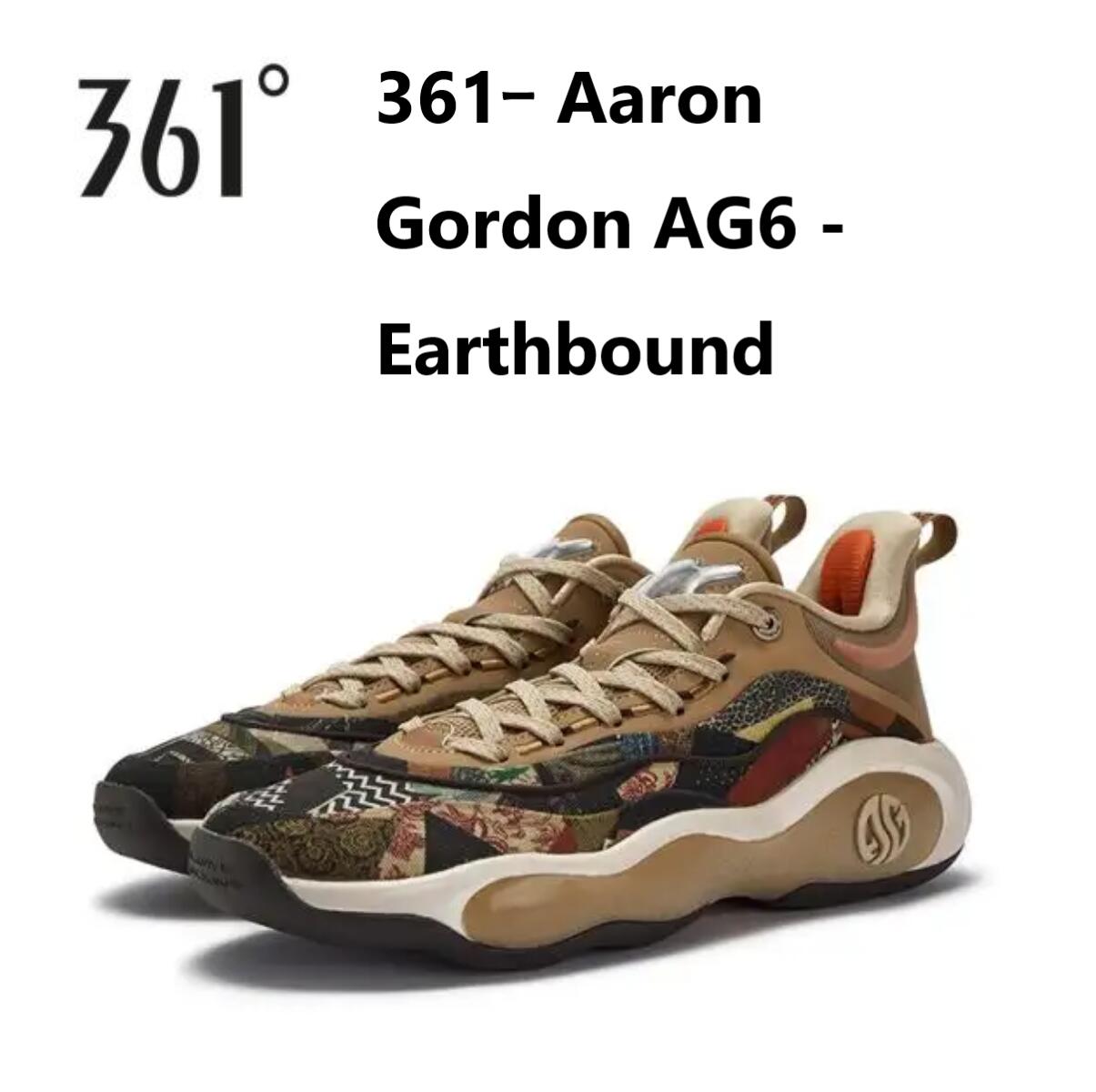 361° Aaron Gordon AG6 - Earthbound メンズ キッズ バッシュ スニーカー バスケット トレンド インスタ ジャンプ力アップ バスケIQ|LUSTYLE