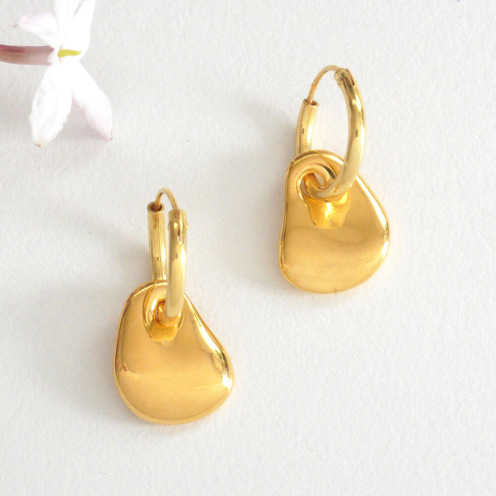 楽天市場】HYKE / ハイク | HOOP EARRINGS ピアス | S