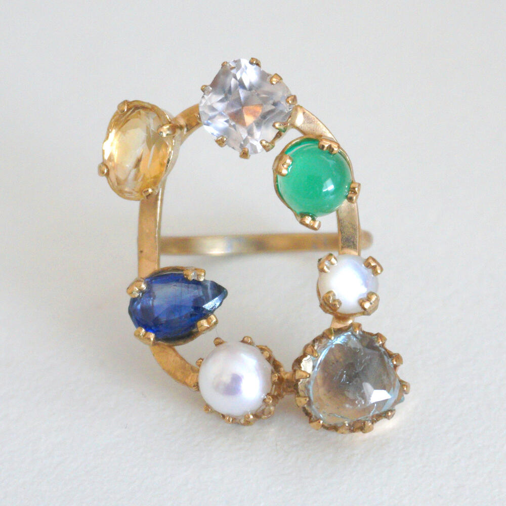 楽天市場】ジュンコパリ JUNCO PARIS マルチカラー オーバル