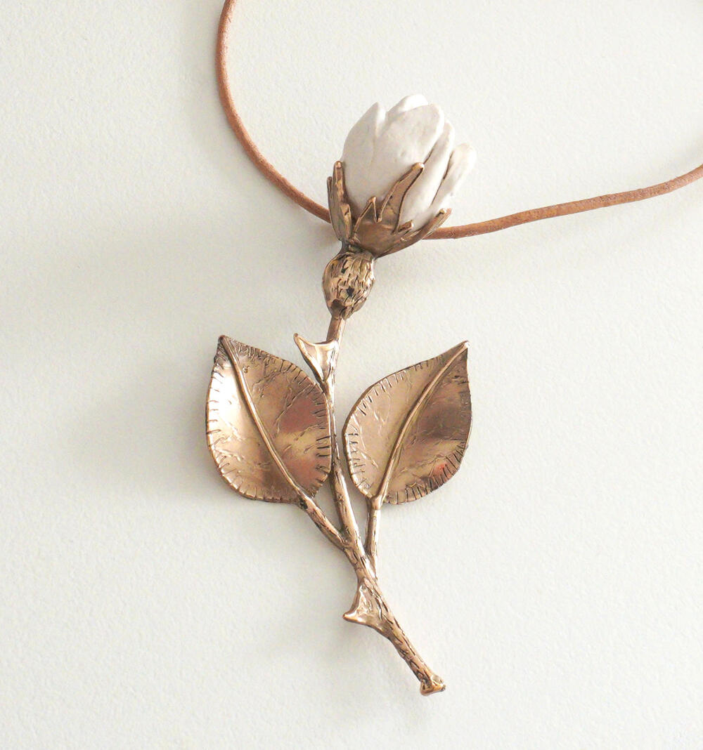 RENARD BIJOUX】ginkgo bilobaネックレス銀杏モチーフ