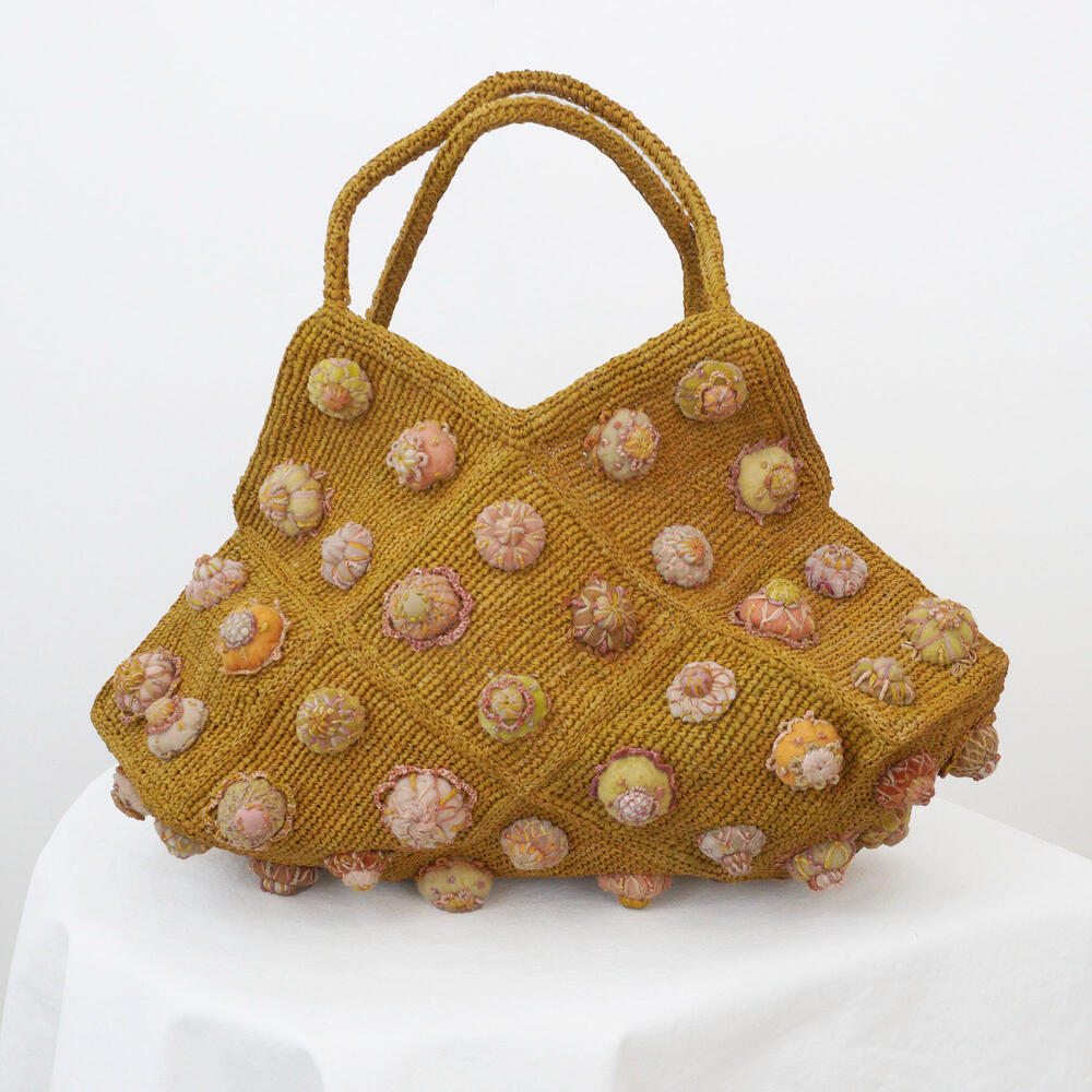 新品　Sophie Digard ソフィーディガール　花柄刺繍　ラフィアバッグ 楽天市場】sophie digard ソフィーディガール ラフィア バッグ