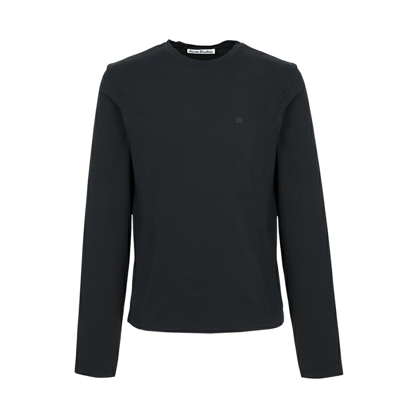 楽天市場】アクネ ACNE STUDIOS クルーネック 長袖Tシャツ ブラック