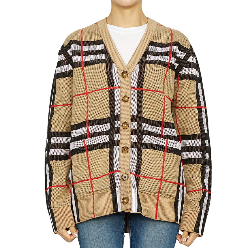 Burberry レディースカーディガン 三越伊勢丹 | burberry/バーバリー通販 | チェック ウール
