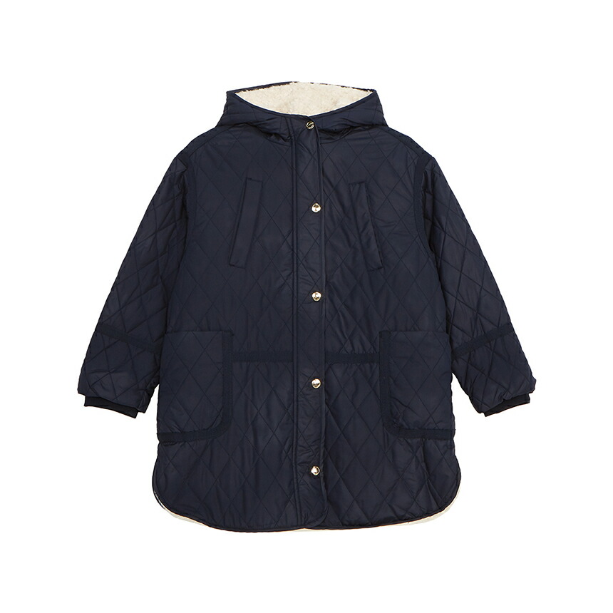 〜専用〜レア　Chloe ポンチョ♡ニットコート　グレー×黒 351006265_1.jpg
