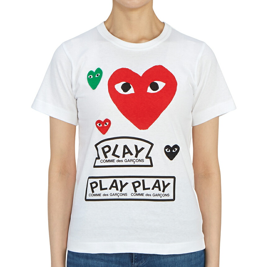 【3%オフクーポン離れ離れ中】COMME DES GARCONS コムデ給仕 AZ T279 051 1 レディース 半袖プルオーバー