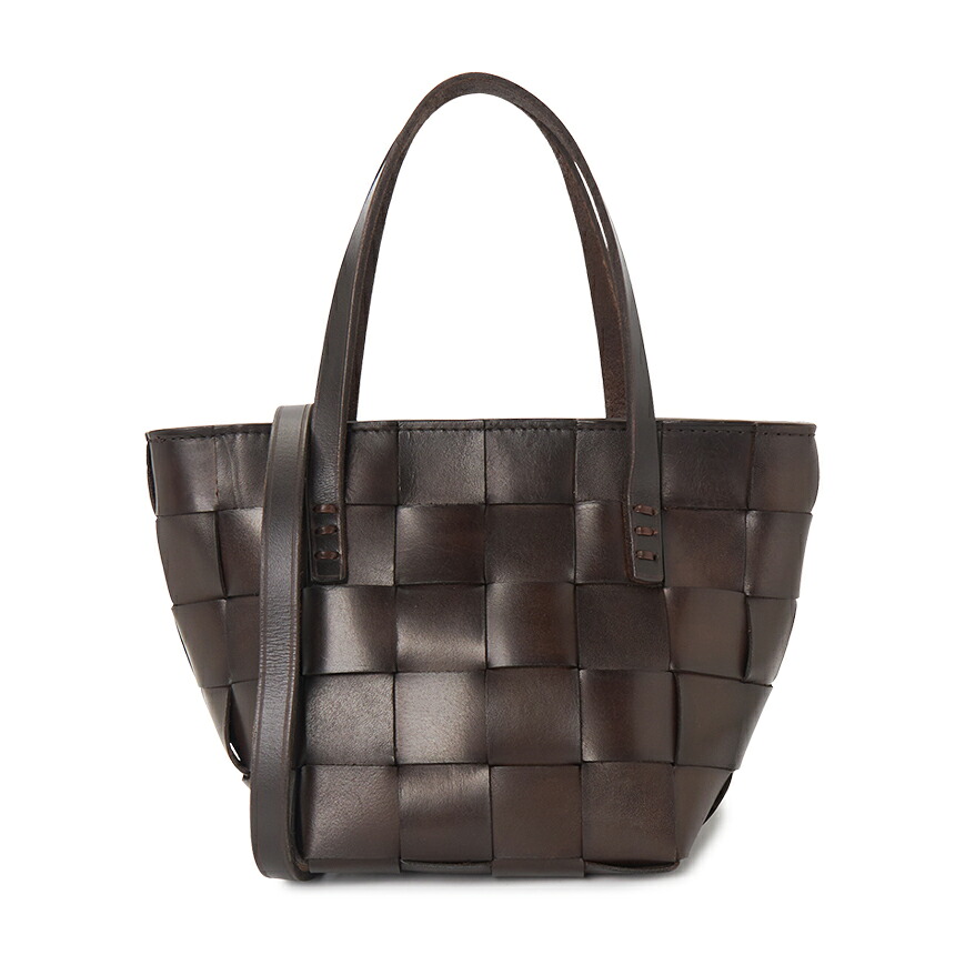 【3%オフクーポン配布中】 DRAGON DIFFUSION ドラゴンディフュージョン レディース トートバッグ 8105 DK BROWN｜LUXBOY店 34,970円