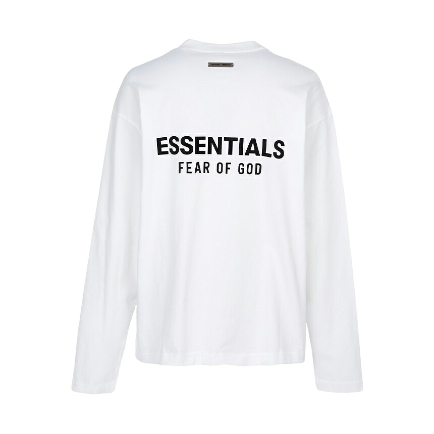 【3%オフクーポン配布中】 FEAR OF GOD フィアオブゴッド メンズ 長袖Tシャツ 125AS254183F BRIGHT WHITE｜LUXBOY店