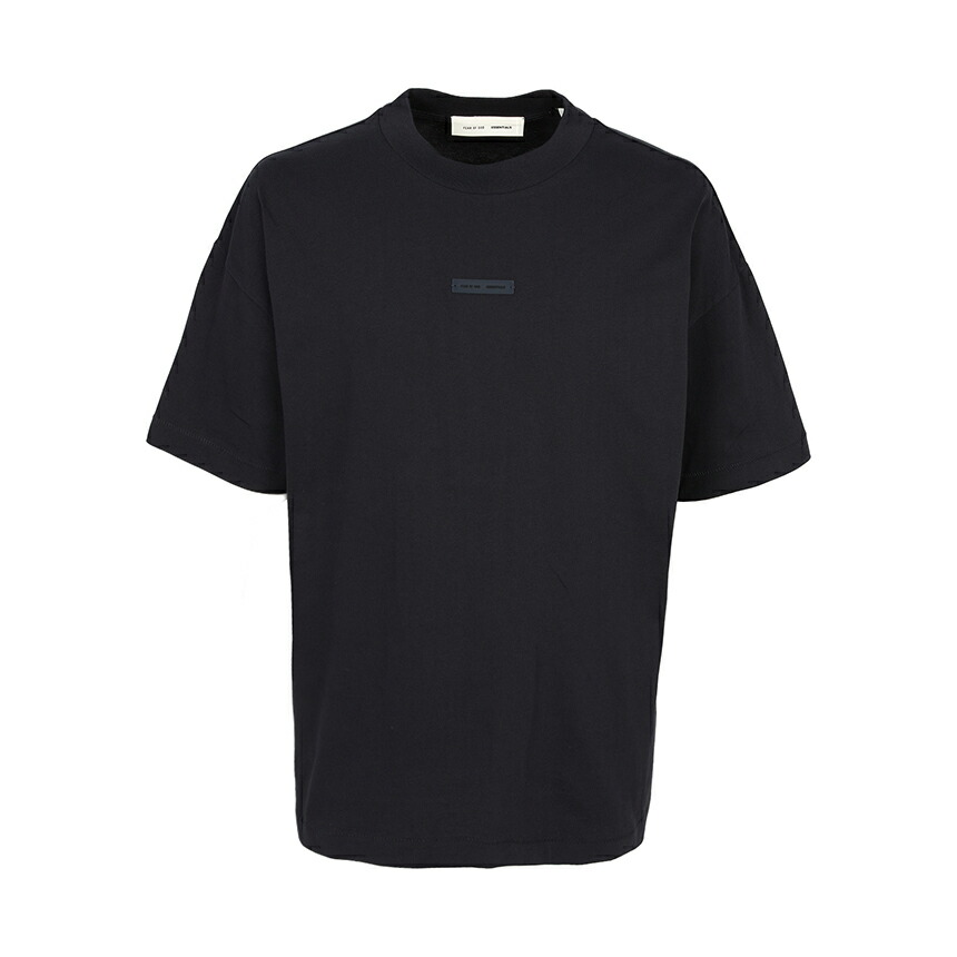 【3%オフクーポン別れ別れ中】 FEAR OF GOD フィアオブゴッド メンズ 半袖ティーシャツ 125SP254190F JET BLACK