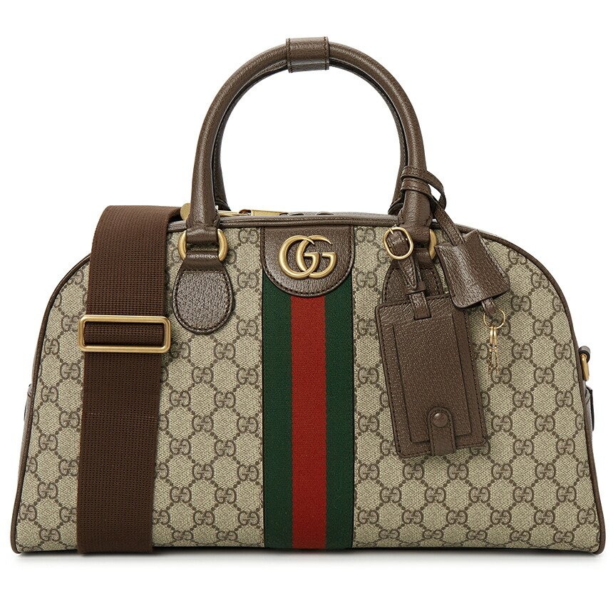 【楽天市場】GUCCI グッチ Cosmogonie SAVOY ミディアム レディース トップハンドル トートバッグ ショルダーバッグ