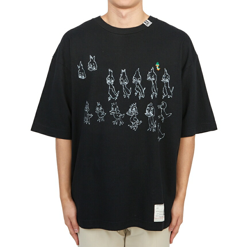 メゾンミハラヤスヒロ メンズ 半袖Tシャツ A12TS681 BLACK 楽天市場】【3%オフクーポン配布中】MAISON MIHARA YASUHIRO