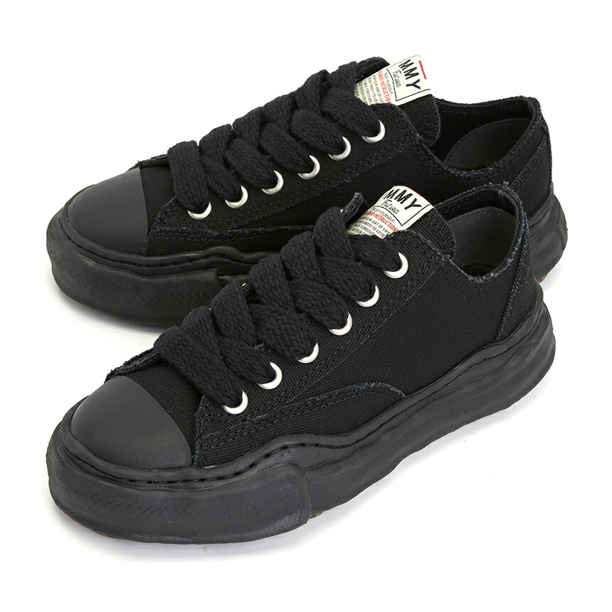 【3%オフクーポン別れ別れ中】 MAISON MIHARA YASUHIRO メゾンミハラヤスヒロ メンズ スニーカー A01FW702 BLK BLK