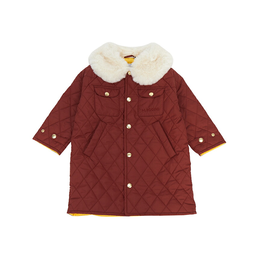 【3%オフクーポン配布中】 MINI RODINI ミニロディーニ ベビー ジャンパー 2471012416 BROWN｜LUXBOY店
