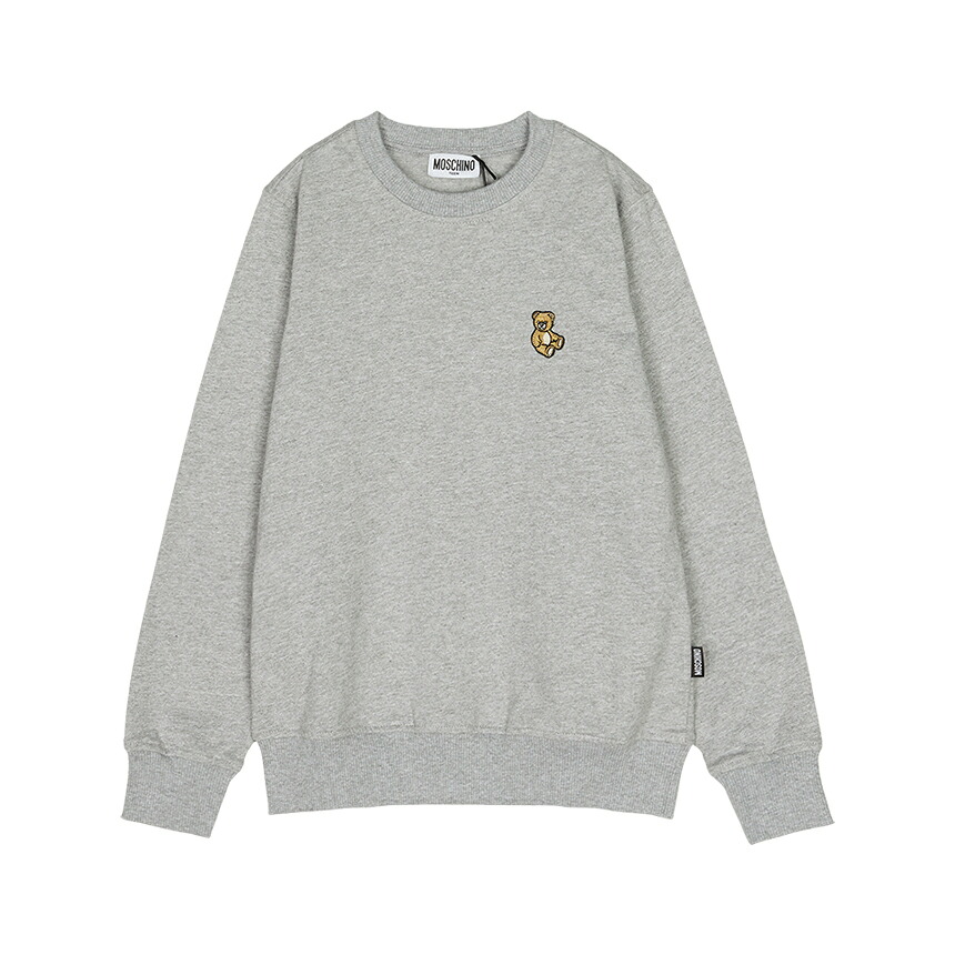 【3%オフクーポン離れ離れ中】 MOSCHINO KIDS モスキーノキッズ もの言う花 長袖プルオーバー HRF08V LCA40 60901