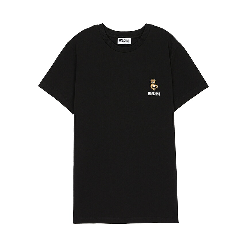 【3%オフクーポン別れ別れ中】 MOSCHINO KIDS モスキーノキッズ もの言う花 半袖ティーシャツ HUM05T LAA02 60100