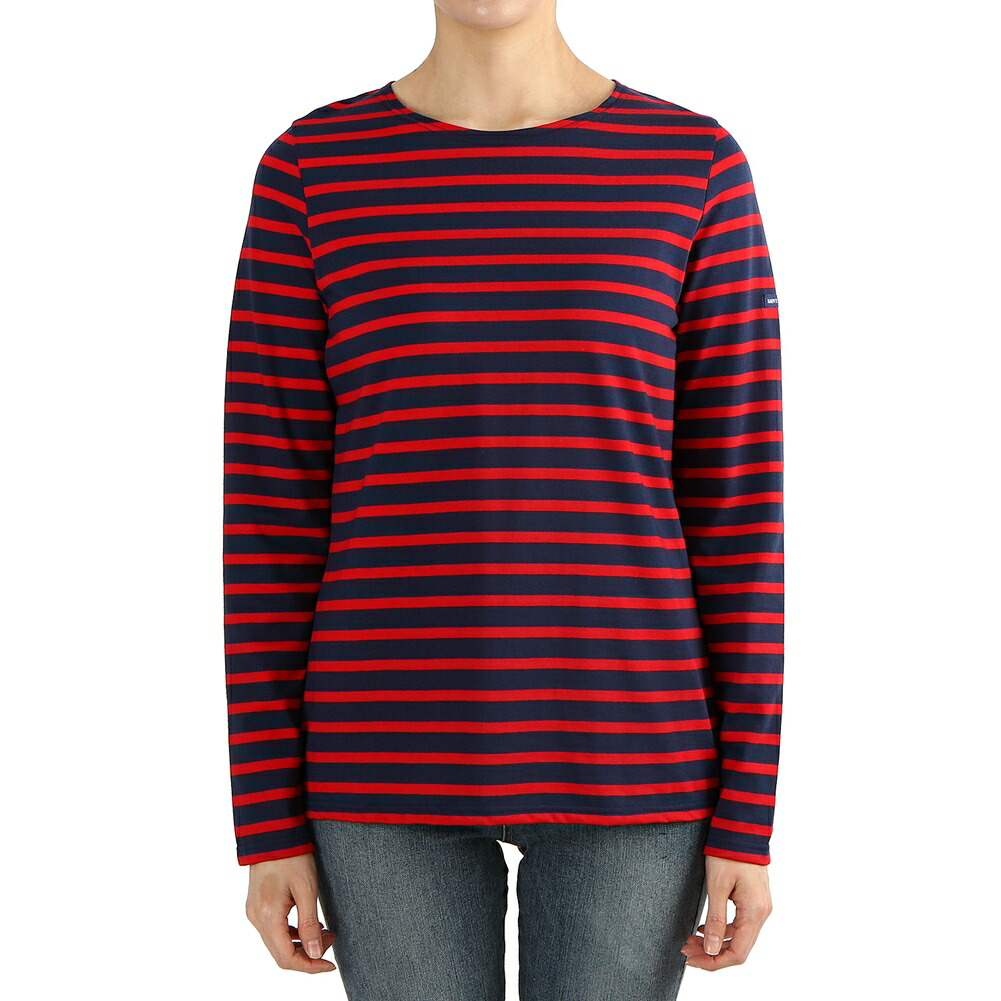 【3%オフクーポン配布中】 SAINT JAMES セントジェームス レディース 長袖シャツ 0237 57｜LUXBOY店