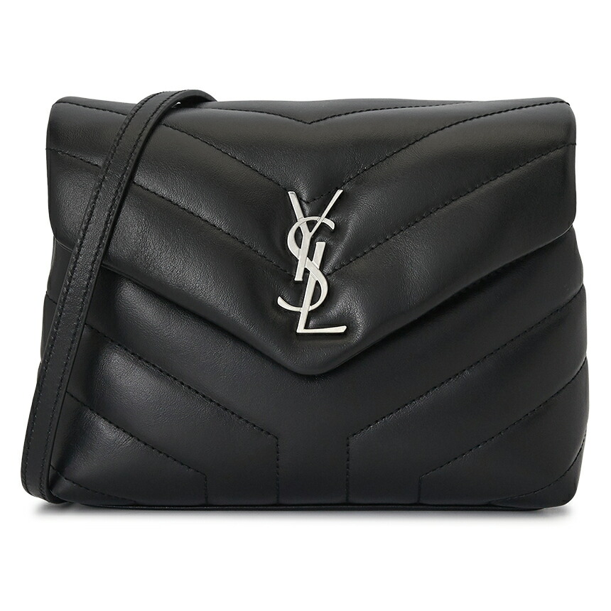 YSL コインケース 黒 レザー キルティング 楽天市場】ラッピング済み サンローラン モノグラム コンパクト